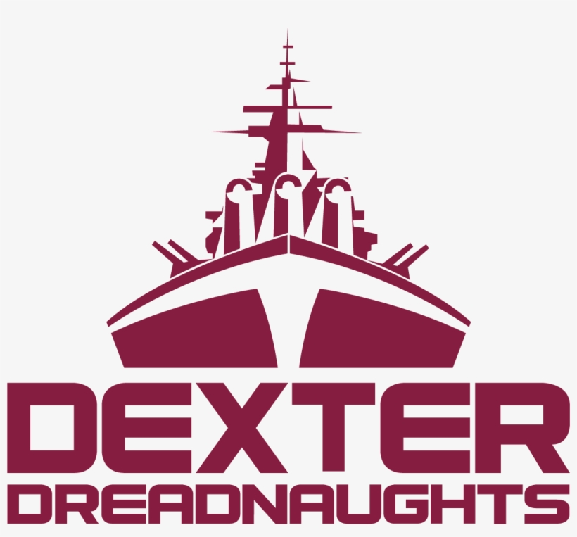 6 Jan - Dexter Dreadnaughts Logo, transparent png #8504585