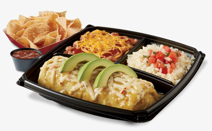 Chicken Verde Wet Burrito Plato - Wet Burrito Del Taco, transparent png #8504631