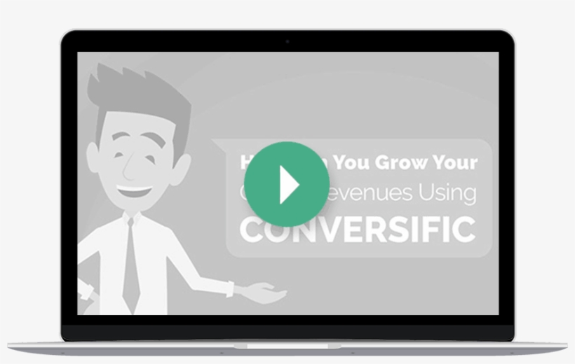 How Can You Grow Your Online Revenues Using Conversific - Led-backlit Lcd Display, transparent png #8504948