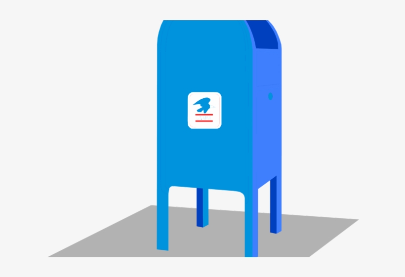 Mailbox Clipart Usps - Clip Art, transparent png #8505097