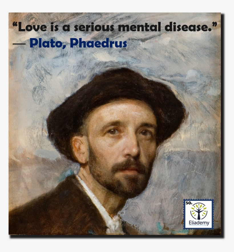 Plato On Love - Self-portrait With Soft Hat, transparent png #8505271