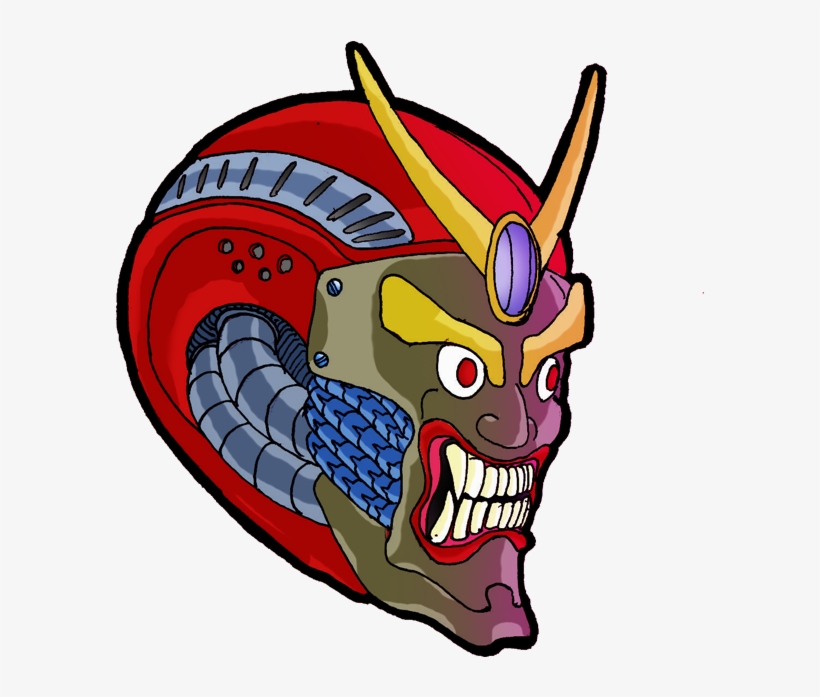 Tribal Robot Head - Cartoon, transparent png #8506046
