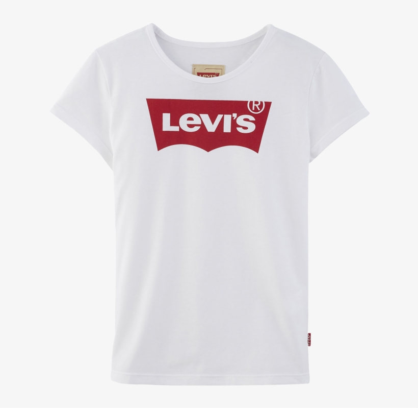 Levi's Kids Ss Tee Batwing Levi's Girl - Levis Shirt Kids Girls, transparent png #8506326