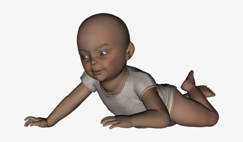 Baby, Small Child, Infant, Child, Digital Art, Newborn - Small Child Png, transparent png #8506516