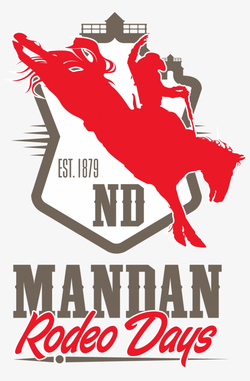 Mandan Rodeo Days July 1-4, - Poster, transparent png #8506689