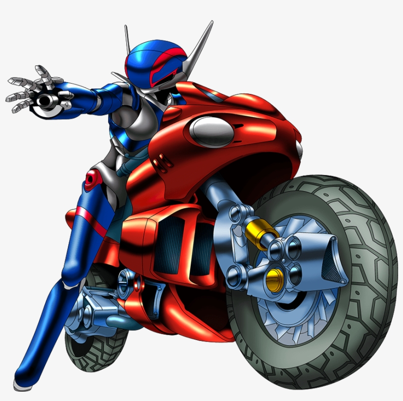 Priss, Riding The Motoslave - Bubblegum Crisis Priss Motorcycle, transparent png #8506966