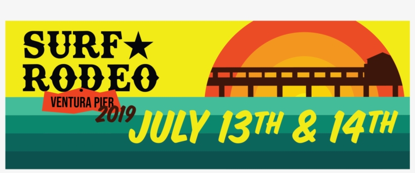 Surf Rodeo Ventura - Graphic Design, transparent png #8507350