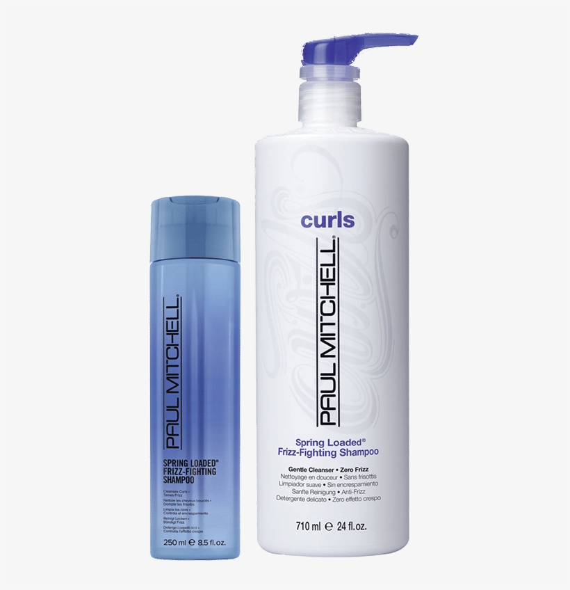 Pm Curls Spring Loaded Frizz-fighting Shampoo - Paul Mitchell, transparent png #8507421