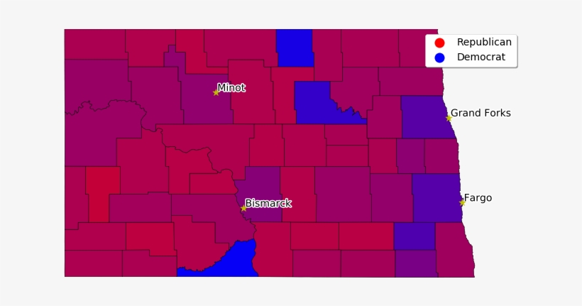North Dakota Voters Will Have A Lot To Say This November - North Dakota Republican Or Democrat, transparent png #8507788