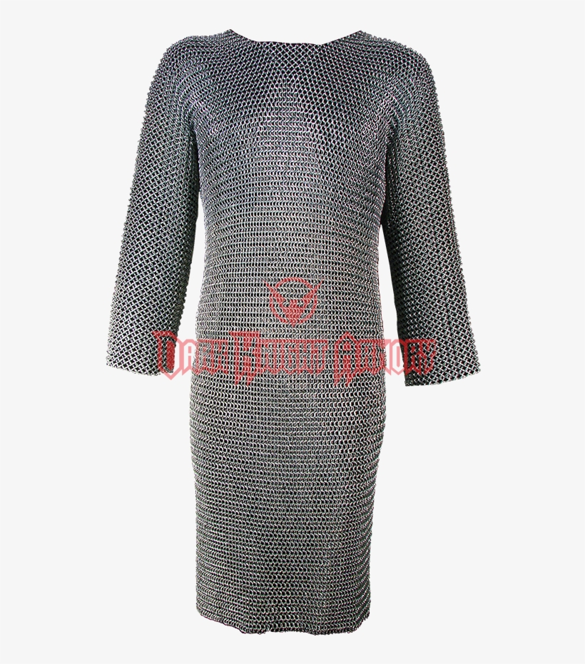 Riveted Long Sleeved Chainmail Hauberk - Polka Dot, transparent png #8507830