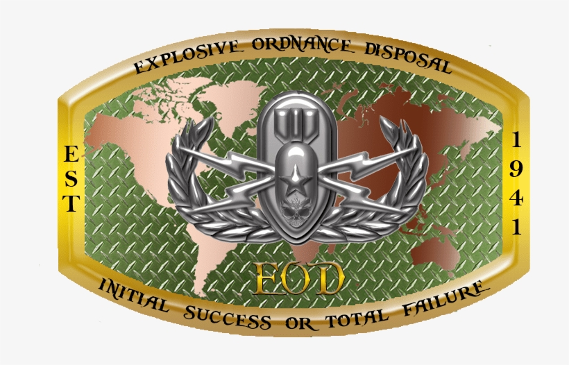 Eod Buckle Chief - Emblem, transparent png #8508001