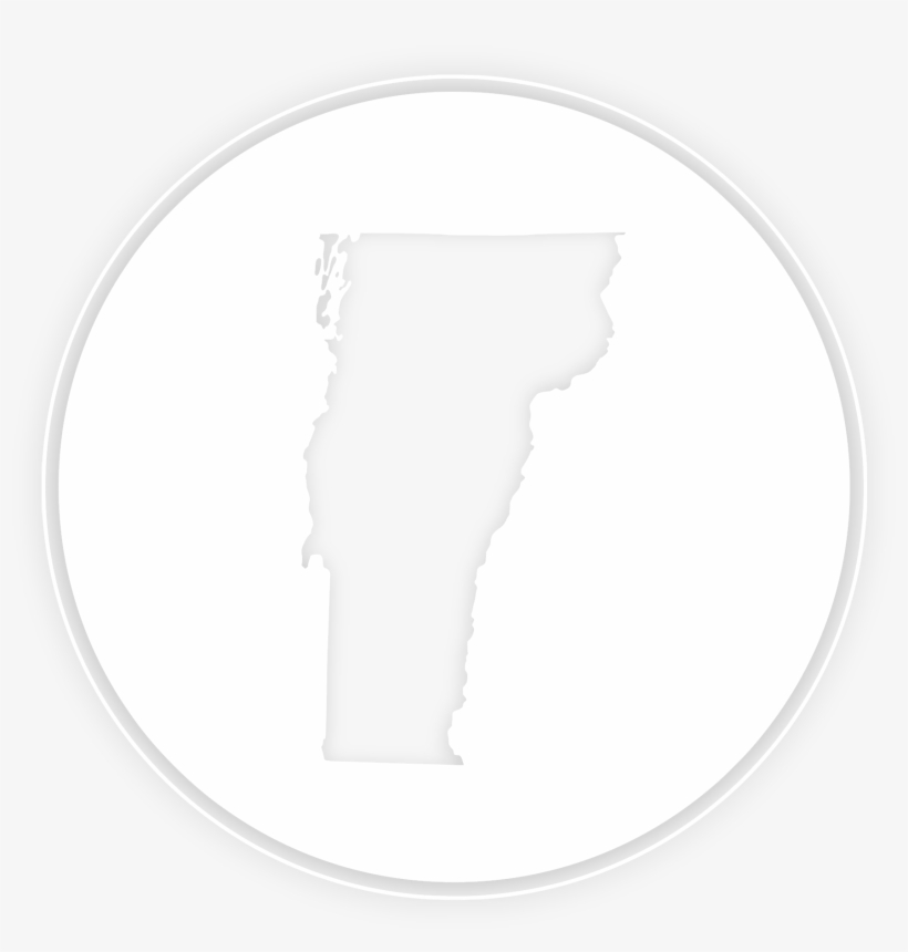 Stand With Vermont Democrats - Vermont Outline, transparent png #8508183