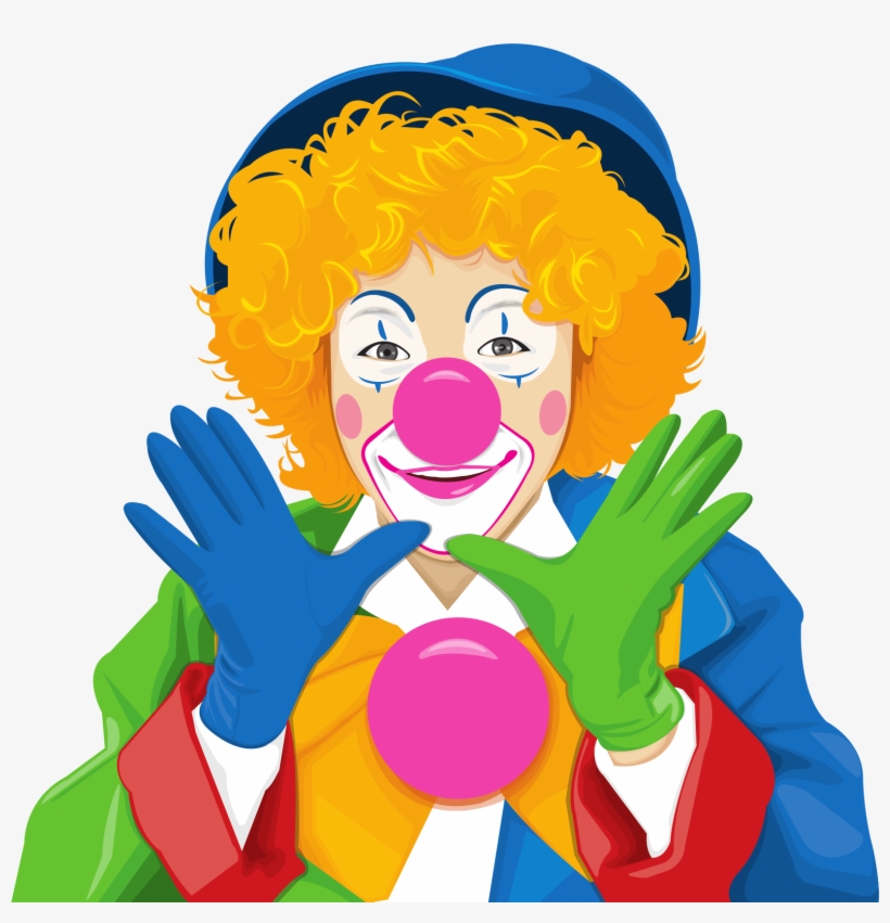 Evil-doer - Clown Vector, transparent png #8508781