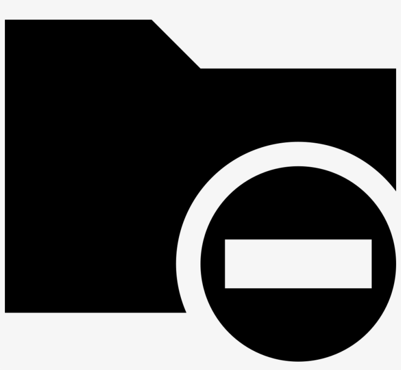 Folder With Minus Sign Comments - Add Folder Flat Icon, transparent png #8509537