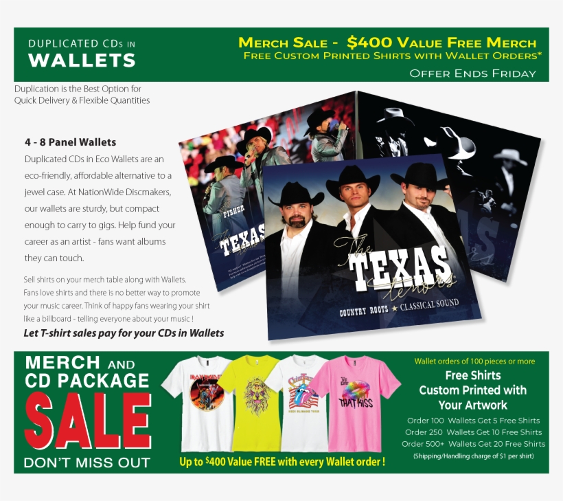 Merch Sale Duplicated Cds In Wallets - Compact Disc, transparent png #8509801