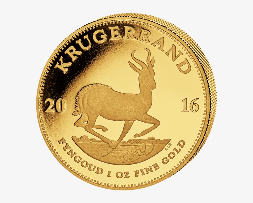 Krugerrand 1974 Gold Coin, transparent png #8510361