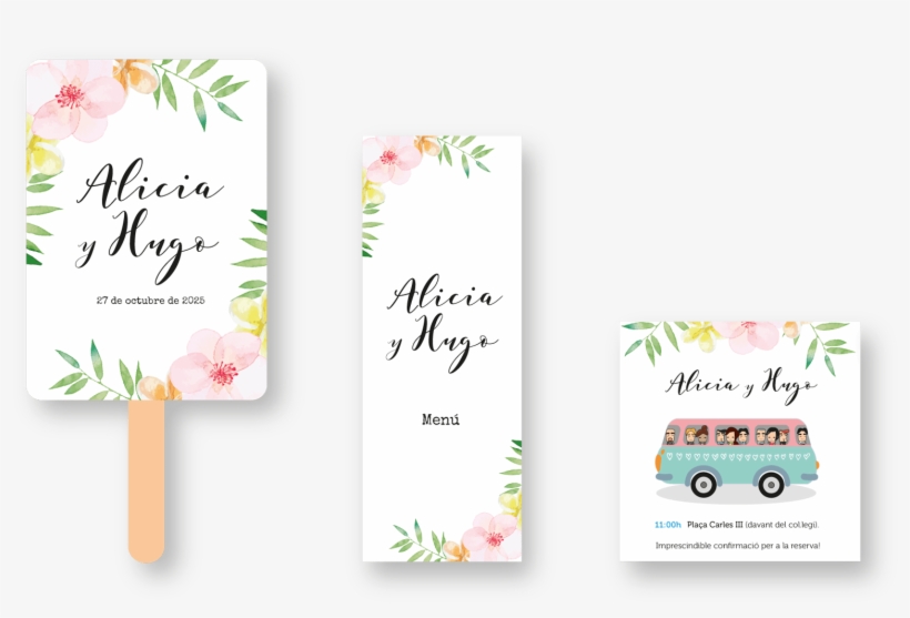 Pack Boda Weddingstudio Menus Boda - Craft, transparent png #8510547