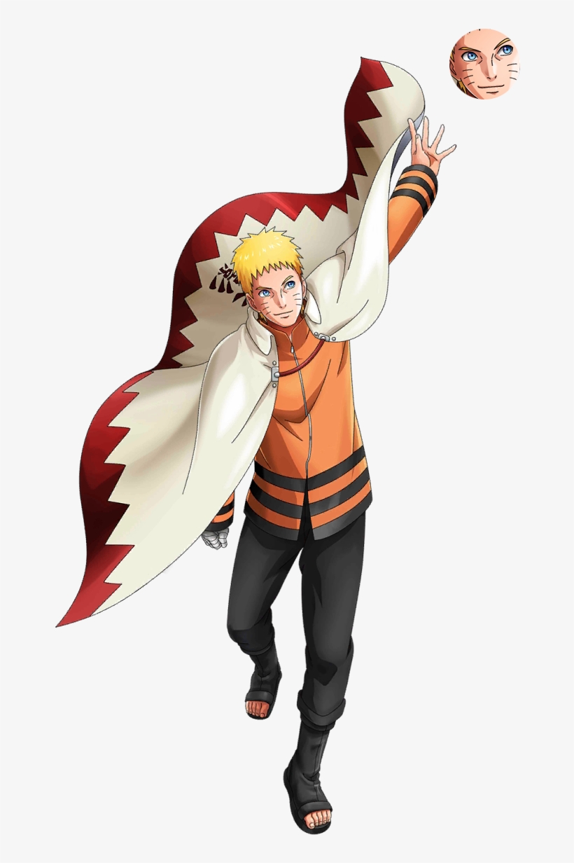 View Fullsize Uzumaki Naruto Image - Ninja Voltage Naruto Hokage, transparent png #8510619