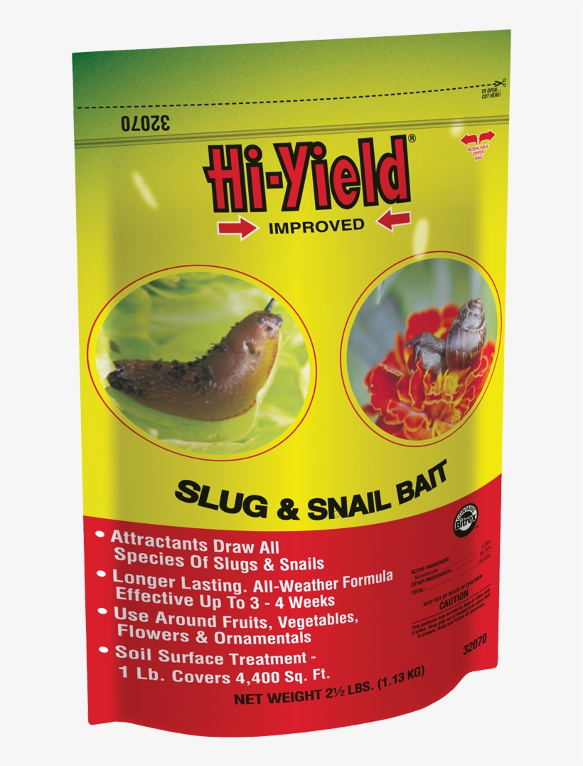 Hi-yield Improved Slug & Snail Bait - Finch, transparent png #8510693