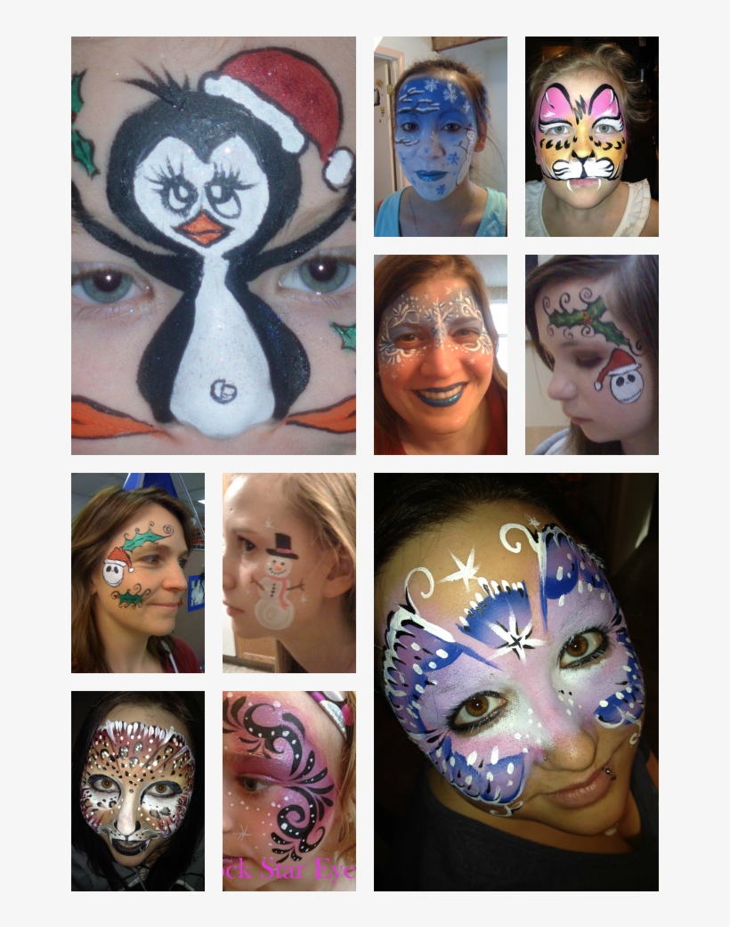 Totally Random Face Painting - Colchester Zoo Face Painting, transparent png #8511058