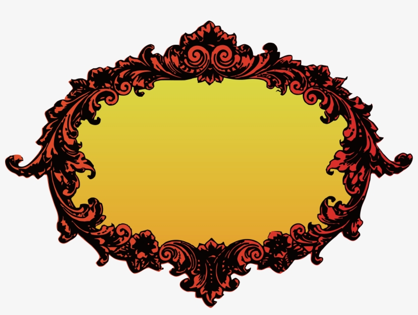 Borders And Frames Picture Frame Clip Art - Oval Frame, transparent png #8511262