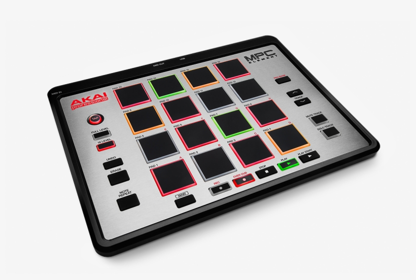 Akai Mpc Element Music Production Controller Angle - Serial Mpc Element, transparent png #8511517
