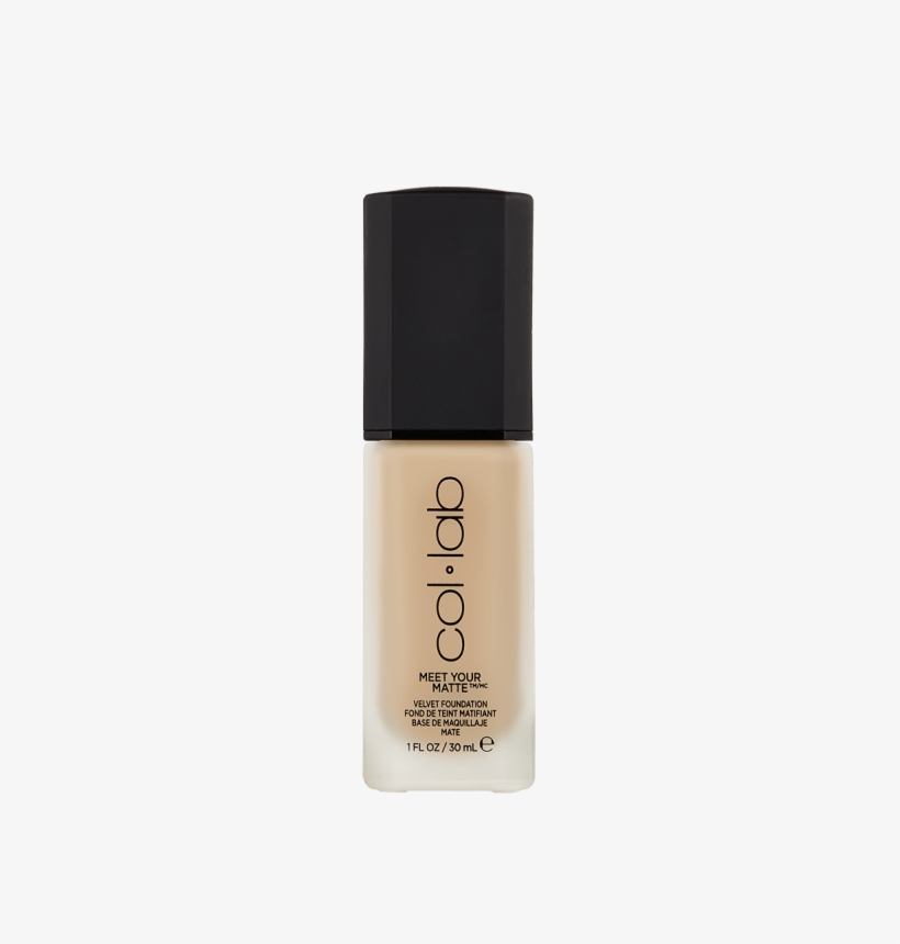 Collab Meet Your Matte Velvet Foundation Porcelain, transparent png #8512309