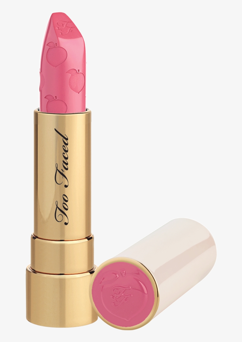 Peach Kiss Makeup Me Happy Long Wear Lipstick - Tatcha Vs Too Faced Lipstick, transparent png #8512379