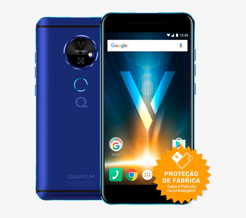 Celular Quantum Com Projetor, transparent png #8512898