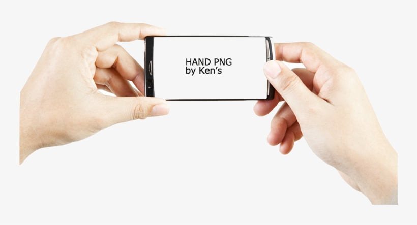 Hand - Hand Holding Smartphone, transparent png #8512927