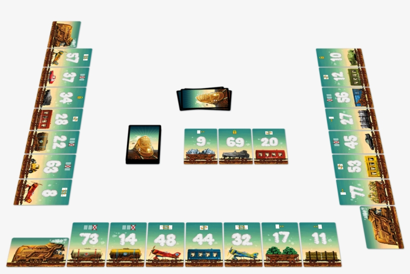 Ielikt Grozā €10 - Cards Game Of Trains, transparent png #8512931