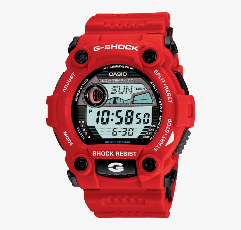 Scene1 - Red G Shock Casio, transparent png #8513148