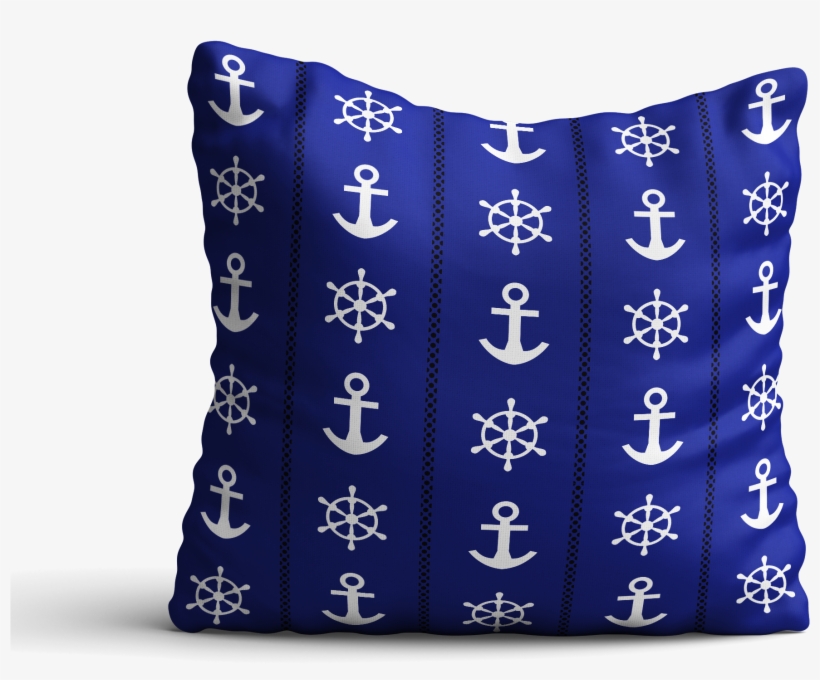 Cojín Ancla Blanca - Cushion, transparent png #8513240