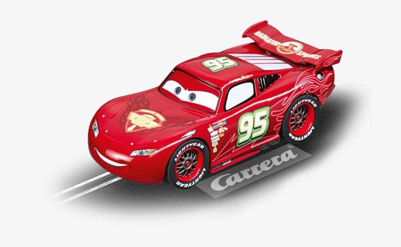 Pixar Cars Neon Lightning Mcqueen - Macchinine Di Ricambio Per Pista Cars, transparent png #8513434