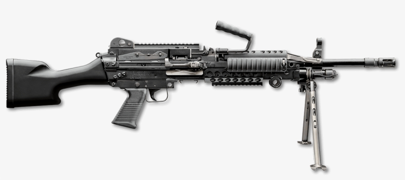Fn America Is Awarded The Contract To Supply Ussocom - Fn M249s Para, transparent png #8513643