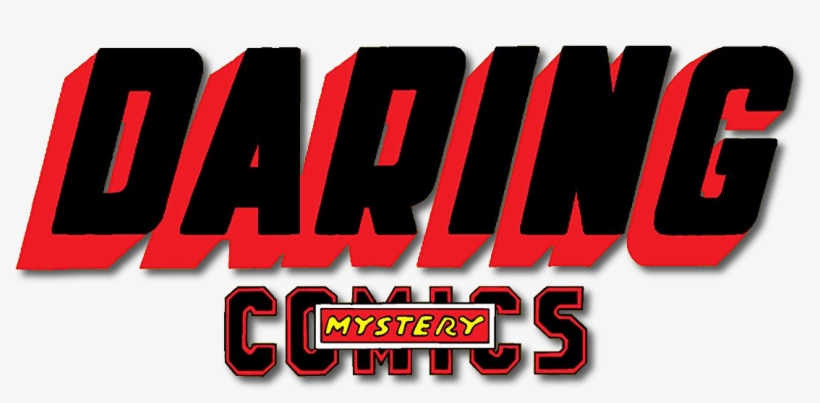 Daring Mystery Comics 4 Logo - Graphic Design, transparent png #8514106