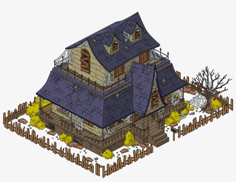 Haunted House Stage - Medieval Architecture, transparent png #8514146