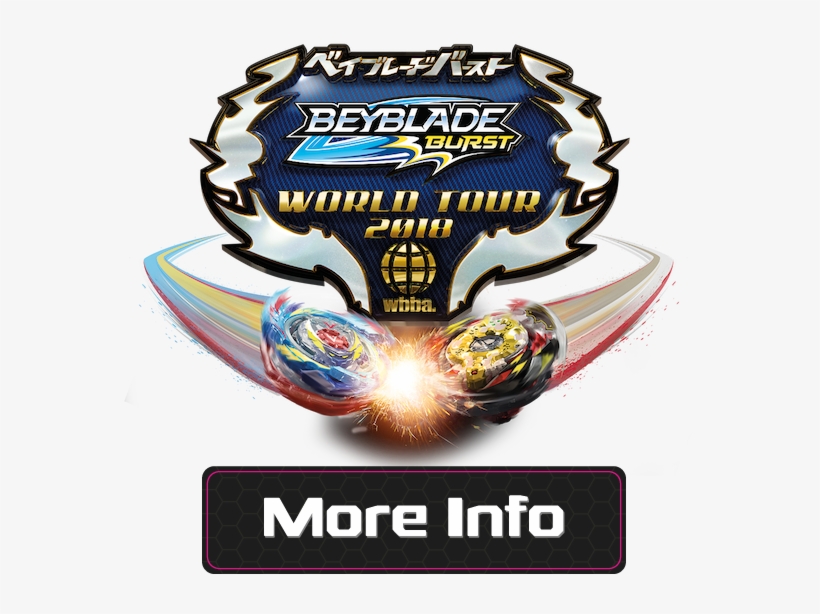 Logo - Beyblade Burst World Championship 2018, transparent png #8514228