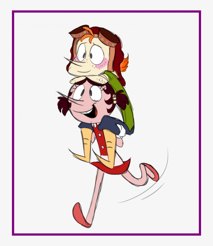 Medium Size Of Cartoon Network Drawings Tumblr Cute - Cagney X Hilda - Free  Transparent PNG Download - PNGkey