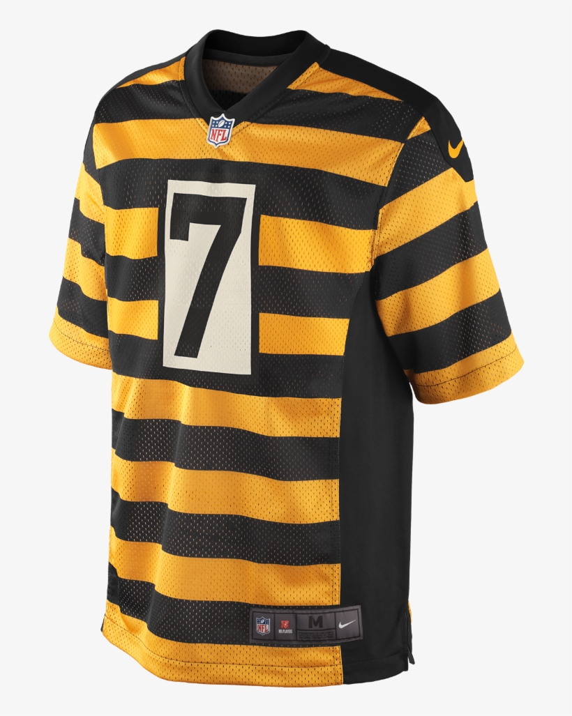 Nike Nfl Pittsburgh Steelers Men's Football Alternate - Steelers Big Ben Jersey, transparent png #8514571