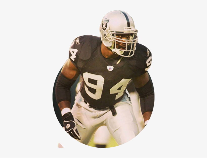 Akbar Gbaja-biamila - Akbar Gbajabiamila Raiders, transparent png #8514889