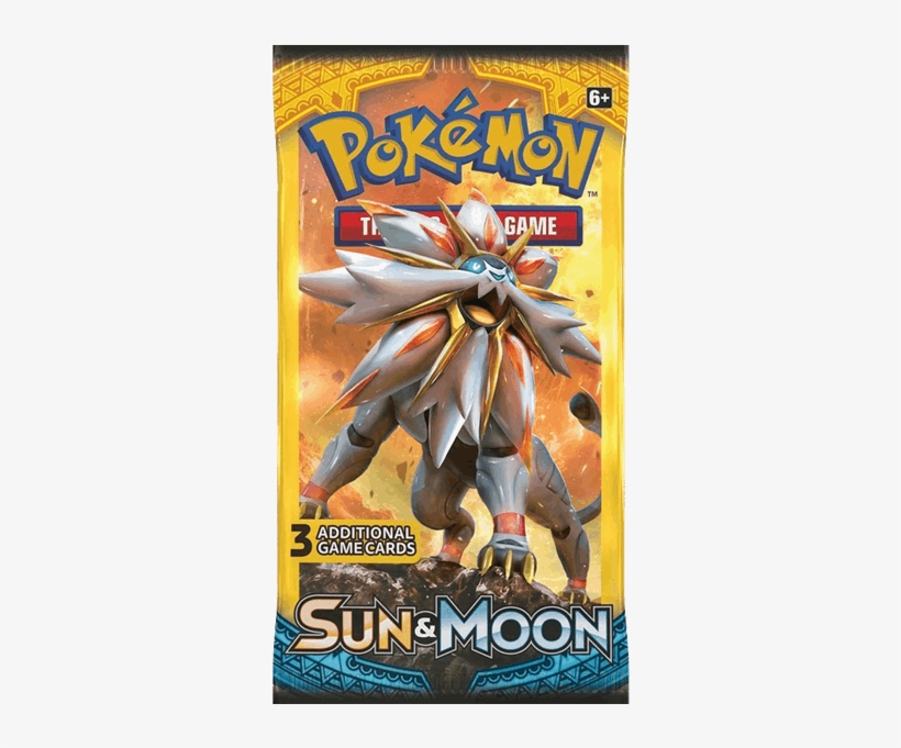 Sun & Moon Booster Pack - Pokemon Sun And Moon Booster Pack, transparent png #8515108