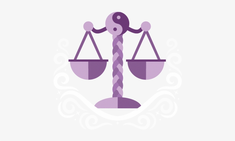 Balanced Libra Is The Sign Of The Scales, Ruled By - Libra, transparent png #8515672