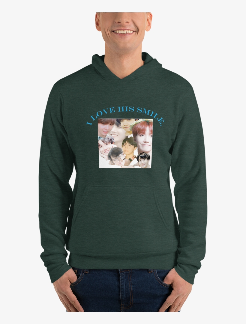 I Love His Smile - Sweatshirt, transparent png #8515765