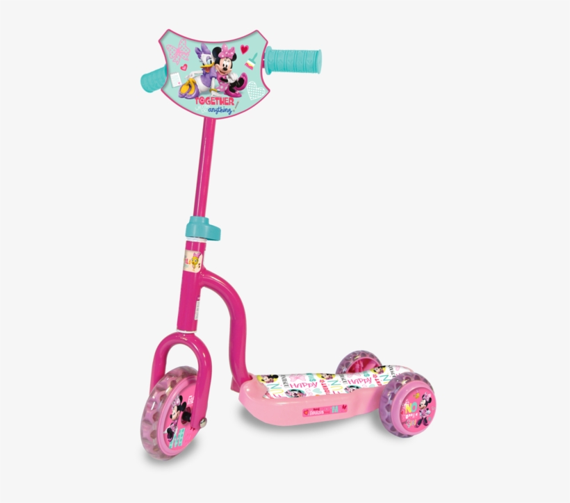 Unibike Scooter 3 Ruedas Minnie - Monopatin De Mickey Mouse, transparent png #8516447