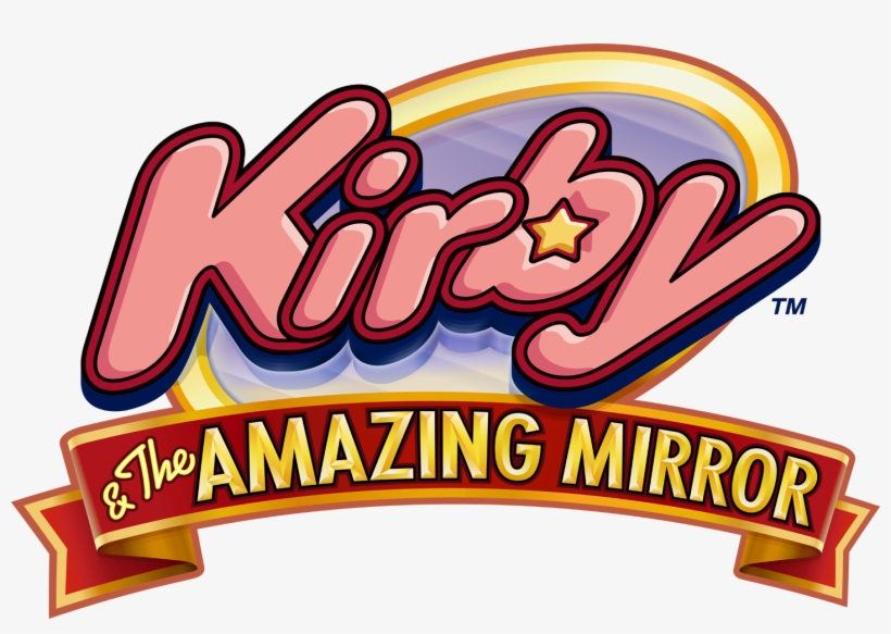 Katm Logo - Kirby And The Amazing Mirror Logo Png, transparent png #8517021