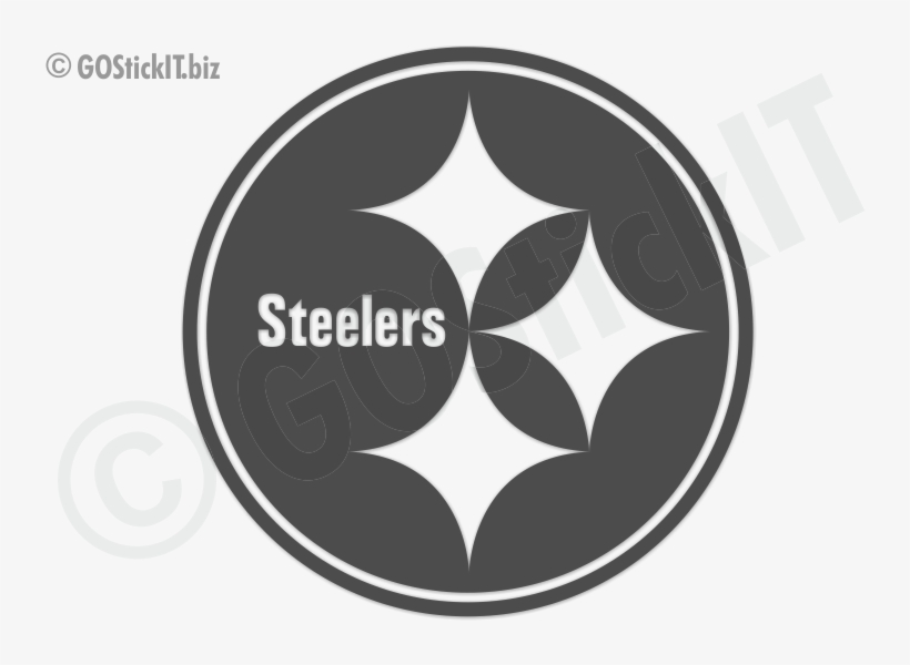 More Free Pitt Black And White Png Images - Logos And Uniforms Of The Pittsburgh Steelers, transparent png #8517085