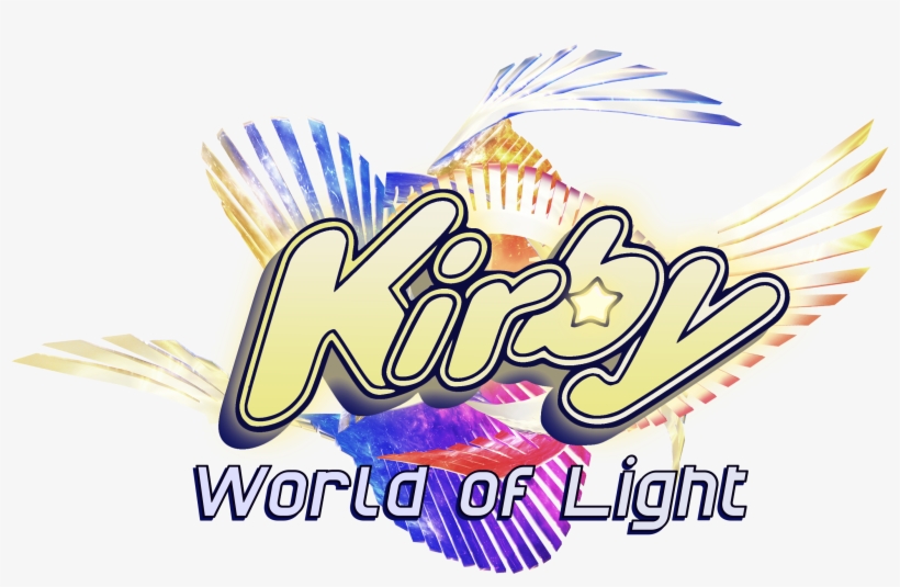 World Of Light" Logo I Created In About 2 Hours - Kirby World Of Light, transparent png #8517155