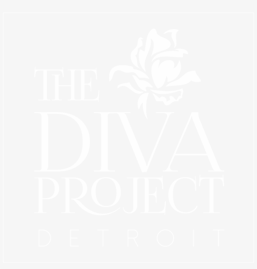 The Diva Project Detroit Logoboxedwhite - Paolo Piovan, transparent png #8518630