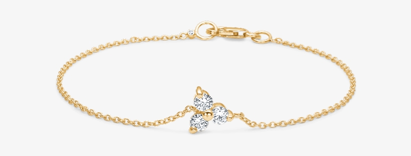 Fryd Diamond Yellow Gold Bracelet - Chain, transparent png #8518889